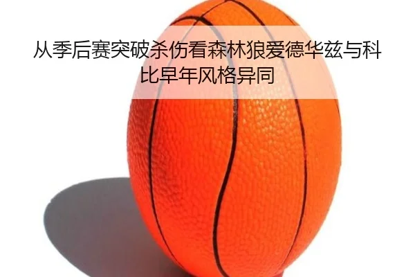 从季后赛突破杀伤看森林狼爱德华兹与科比早年风格异同